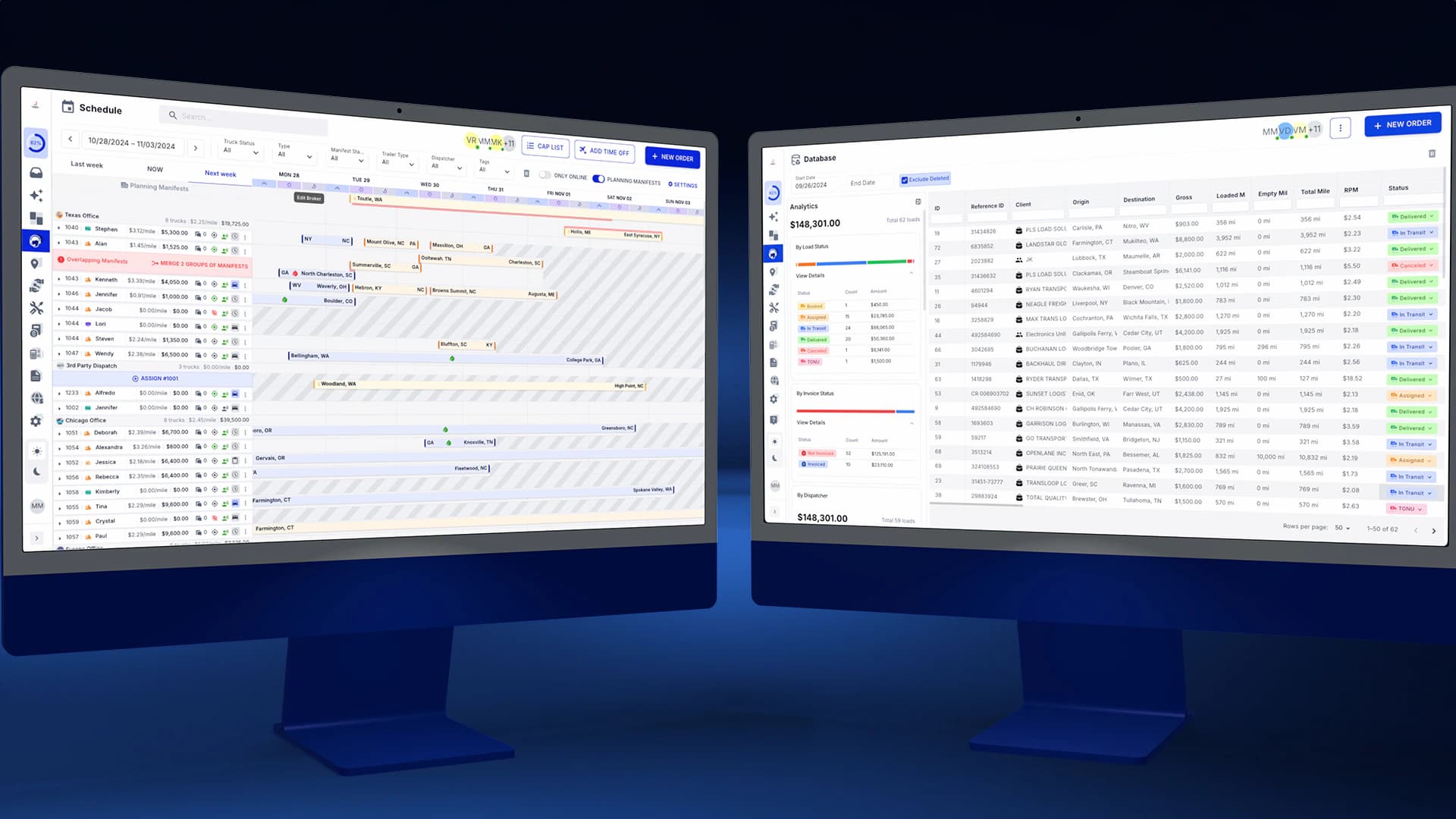 Order Database, New Reports, Schedule Planning Mode & Team Views, RPM Calculation Settings & More