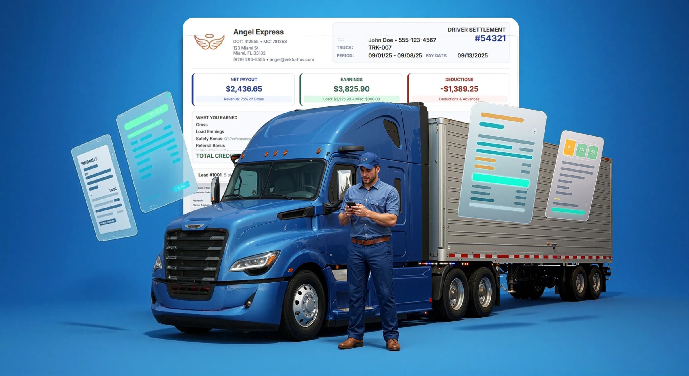 Settlement Templates - Configure How Drivers See their Pay