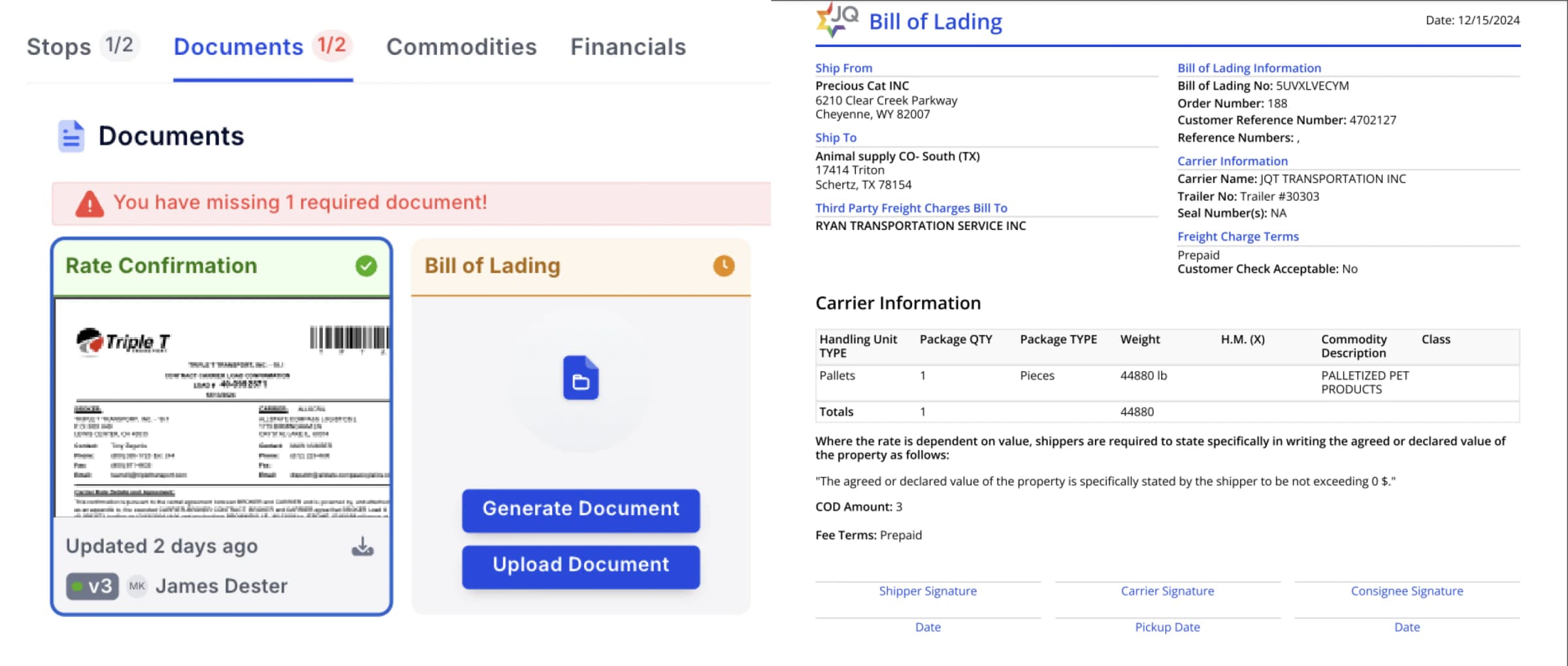 Money Codes, Transaction Enhancements, Customer Facilities, BOL Generation, Better Invoicing, and Many Other Improvements!