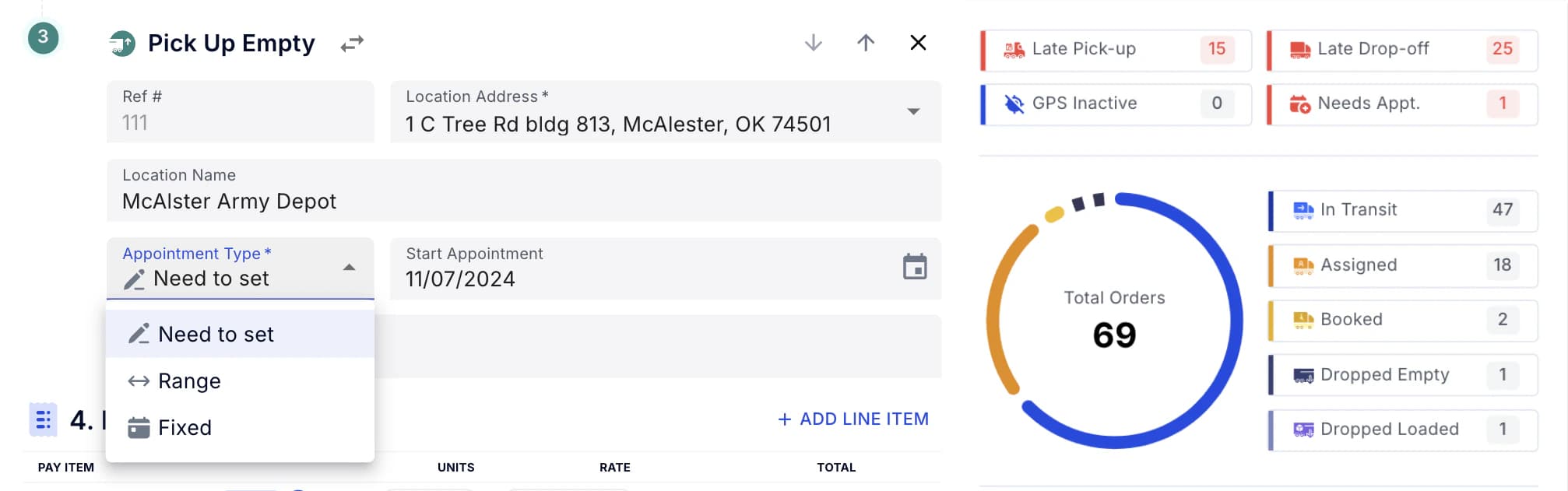 Empty Time Report, Dispatch Sheet, Top Destinations in Spot Matrix, Appointment Types & More