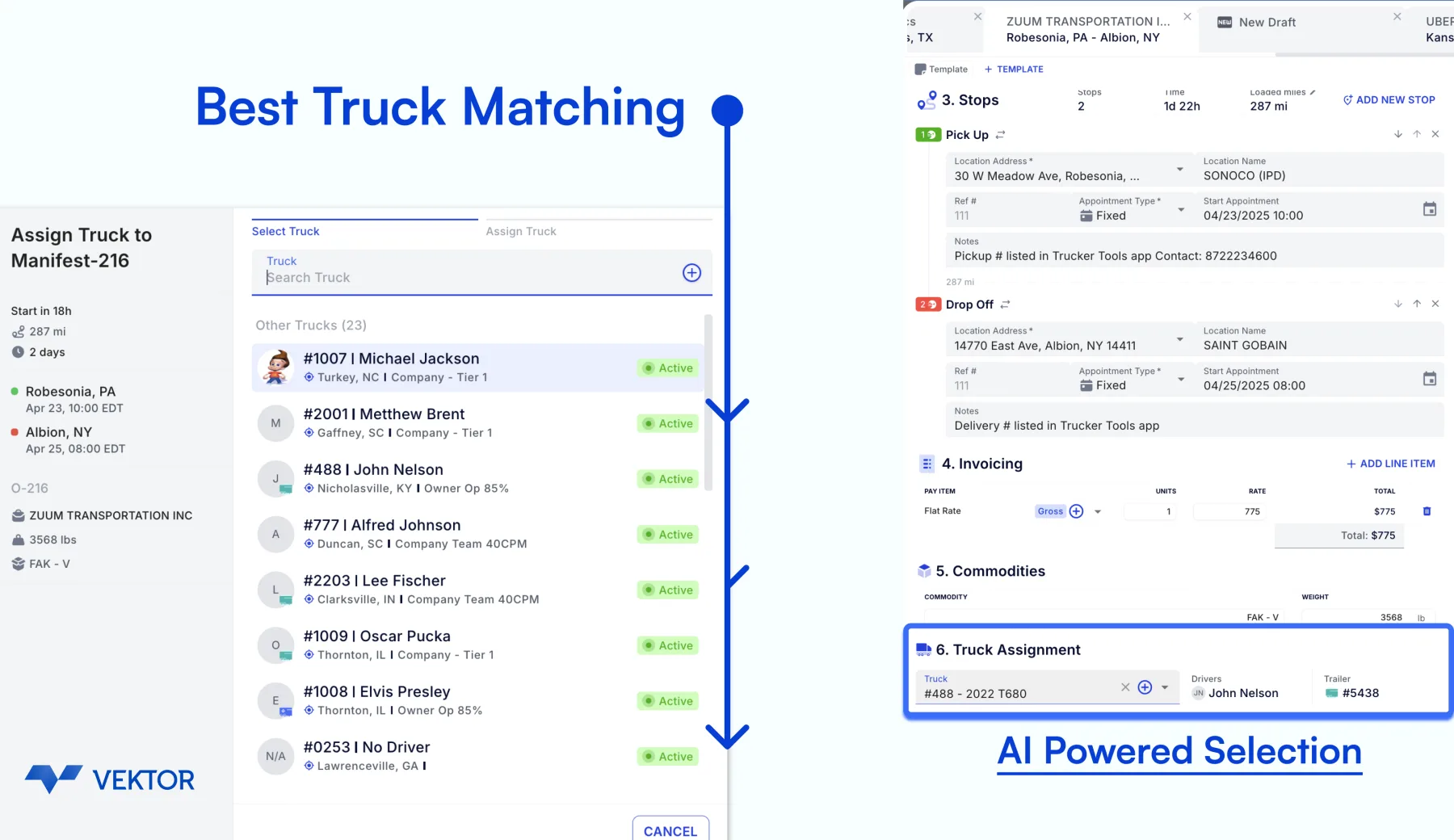 AI Entry Supercharged - Smarter Load Building & Effortless Dispatch